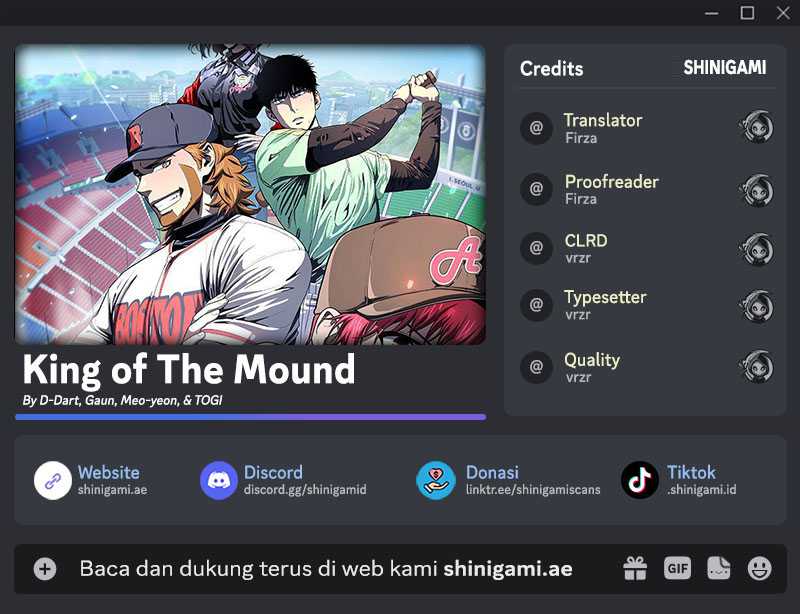 Komik King of The Mound Chapter 55 gambar nomor 1
