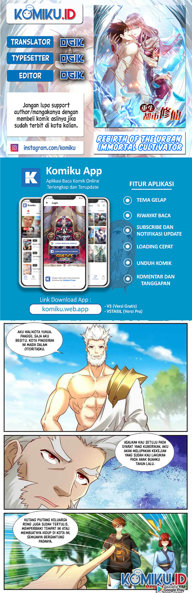 Baca Komik Rebirth Of The Urban Immortal Cultivator Chapter 930 Gambar 1