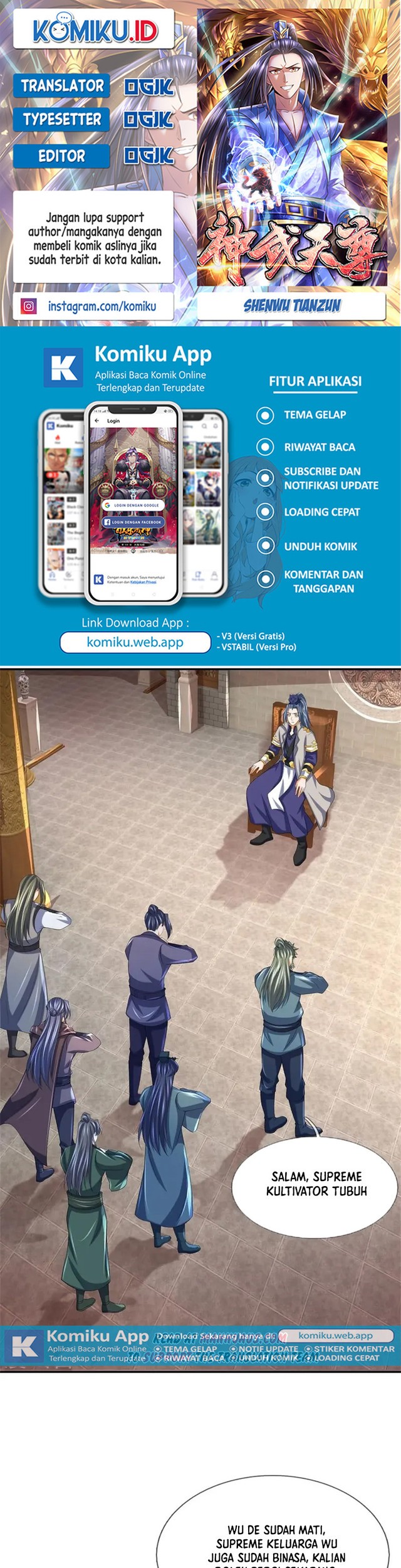 Baca Komik Shenwu Tianzun Chapter 484 Gambar 1