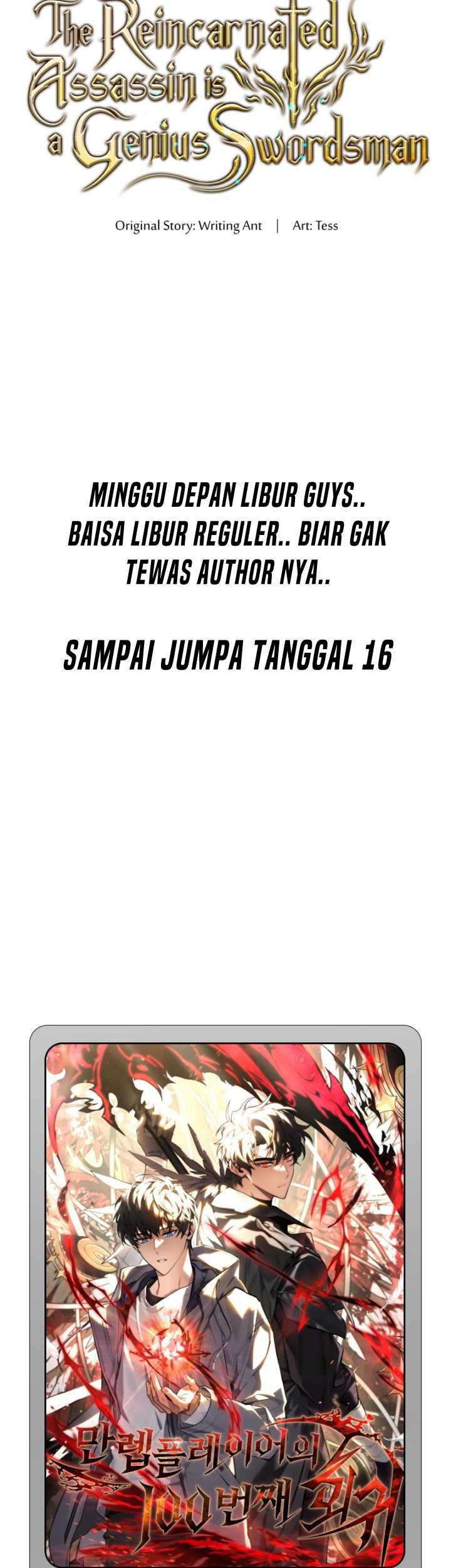 The Reincarnated Assassin is a Genius Swordsman Chapter 26 Gambar 74