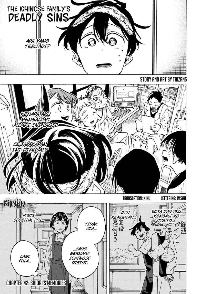 Baca Manga The Ichinose Family’s Deadly Sins Chapter 42 Gambar 2