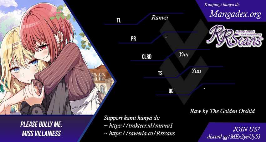 Baca Komik Please Bully Me, Miss Villainess! Chapter 77 Gambar 1