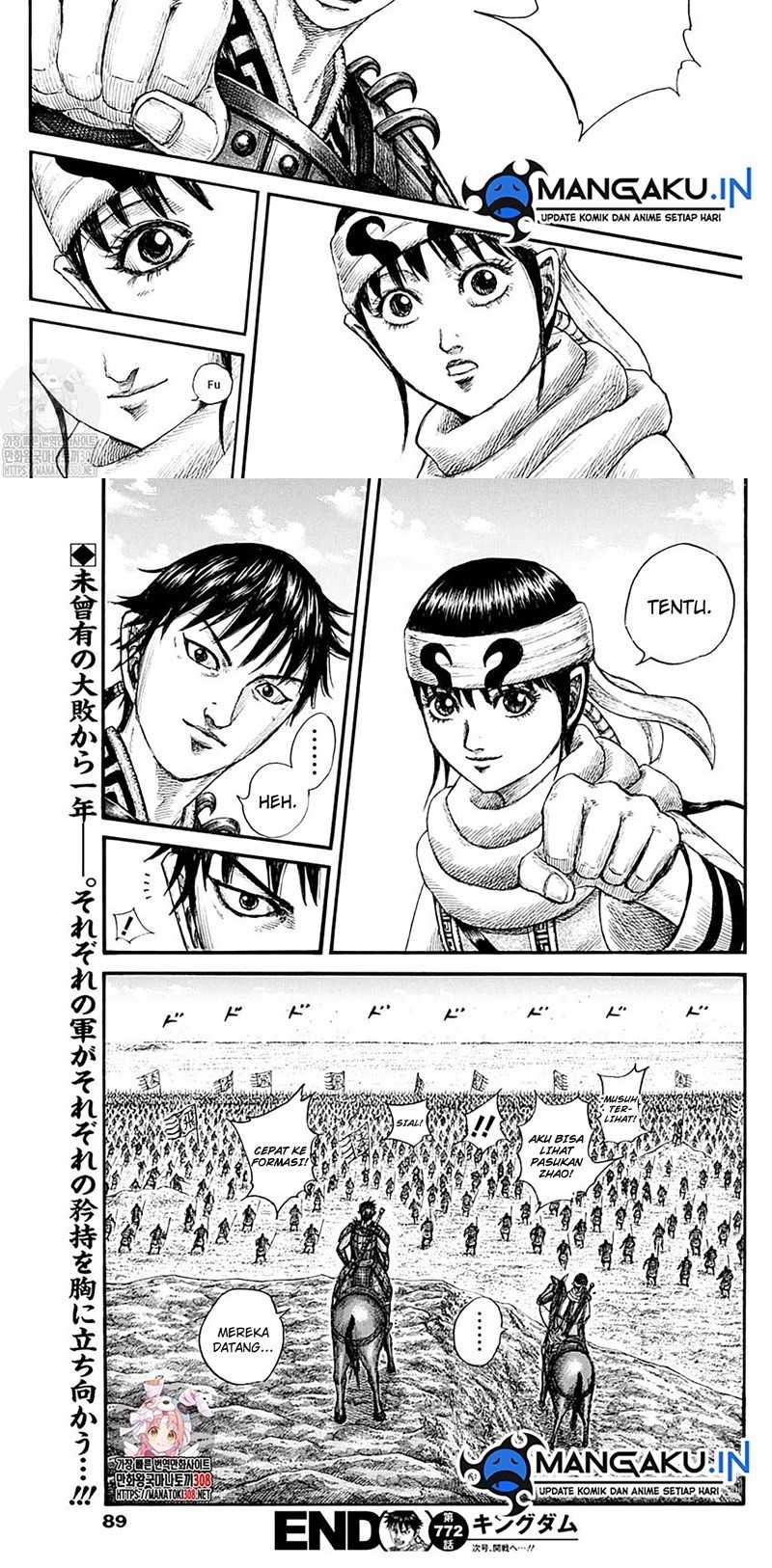 Kingdom Chapter 772 Gambar 11