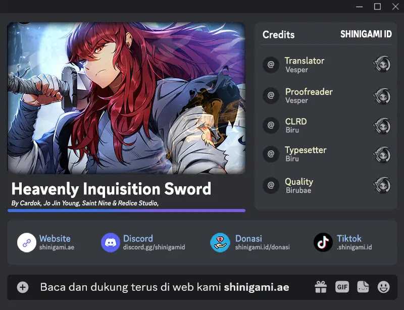 Baca Komik Heavenly Inquisition Sword Chapter 74 Gambar 1