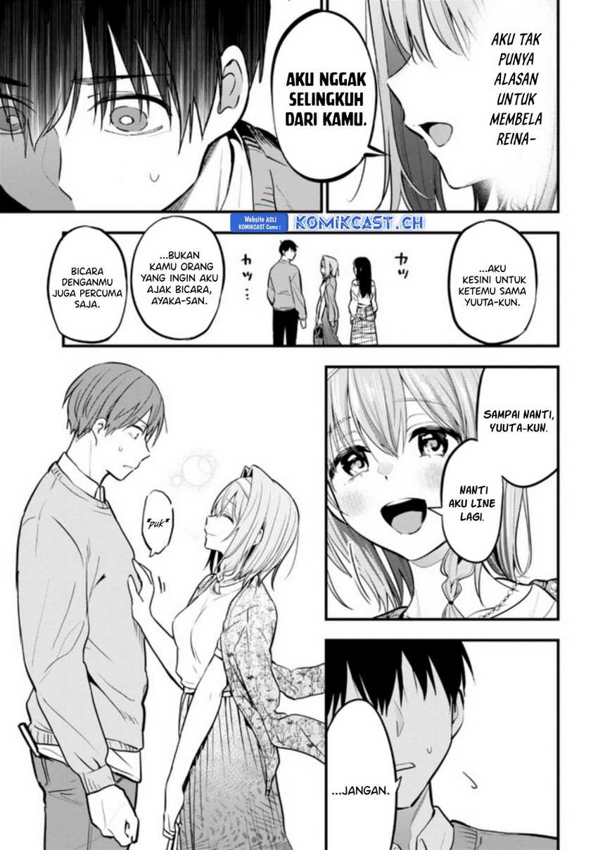Kanojo ni Uwaki Sareteita Ore ga Koakuma na Kouhai ni Natsukarete Imasu Chapter 17 Gambar 28