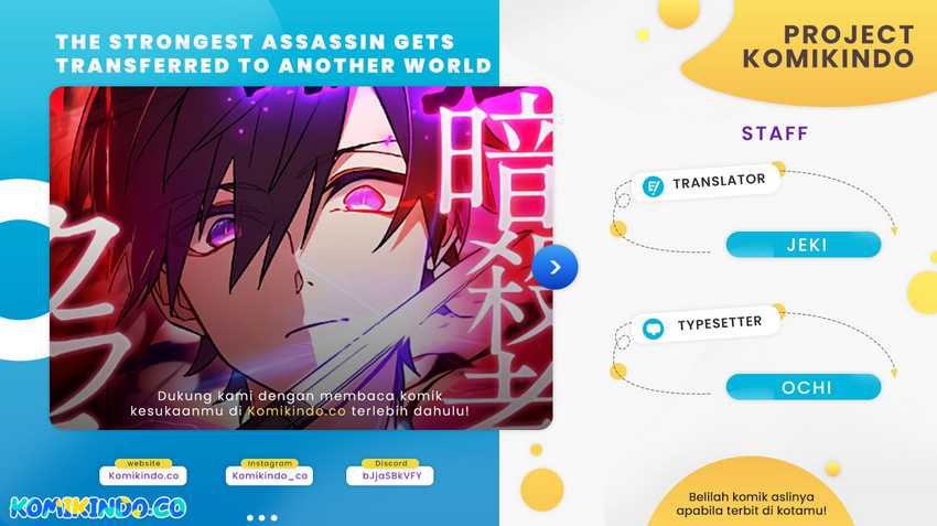 Baca Komik The strongest assassin gets transferred to another world with his whole class Chapter 01 Gambar 1