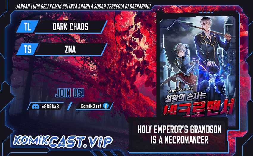 Baca Komik Holy Emperor’s Grandson is a Necromancer Chapter 01 Gambar 1