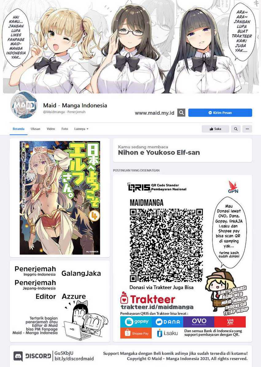 Baca Manga Nihon e Youkoso Elf-san Chapter 26 Gambar 2
