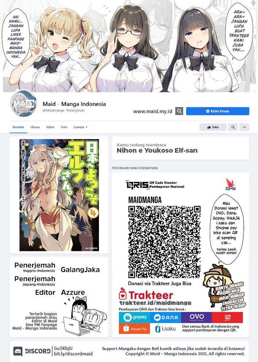 Baca Manga Nihon e Youkoso Elf-san Chapter 25 Gambar 2