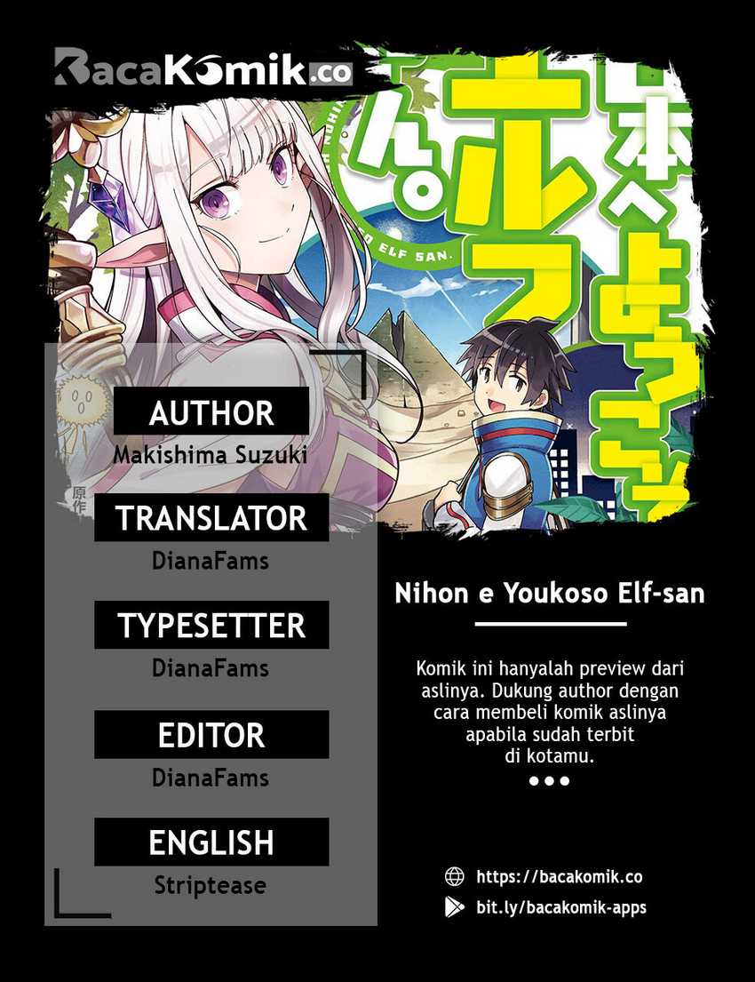 Baca Komik Nihon e Youkoso Elf-san Chapter 13 Gambar 1