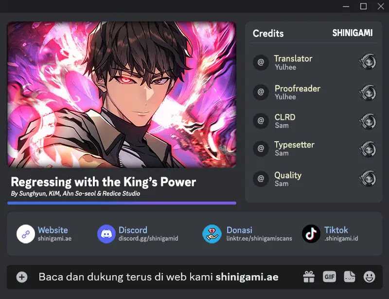Baca Komik Regressing With The King’s Power Chapter 05 Gambar 1