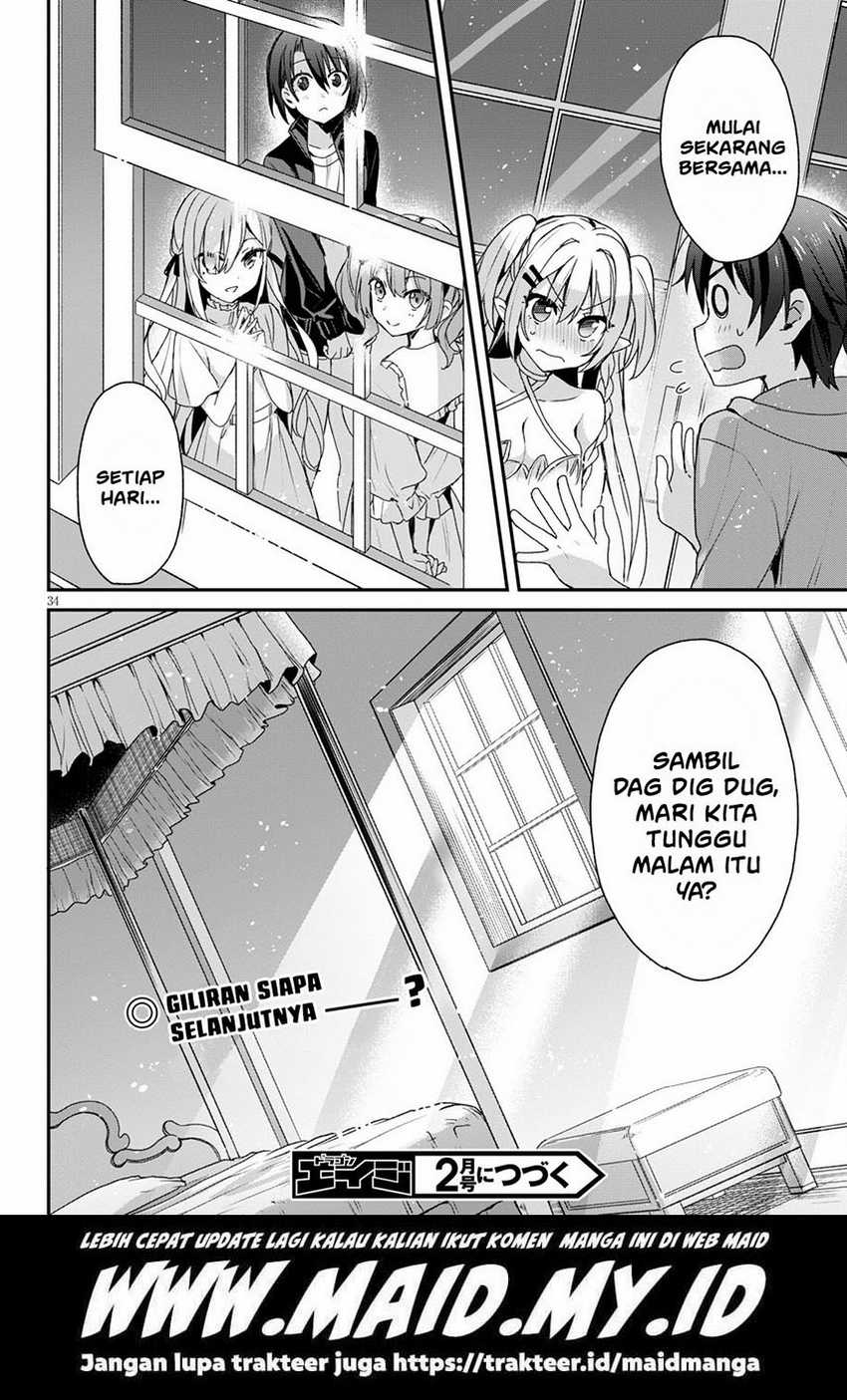 Elf wa Yoru wo Omachikane Chapter 04 Gambar 36