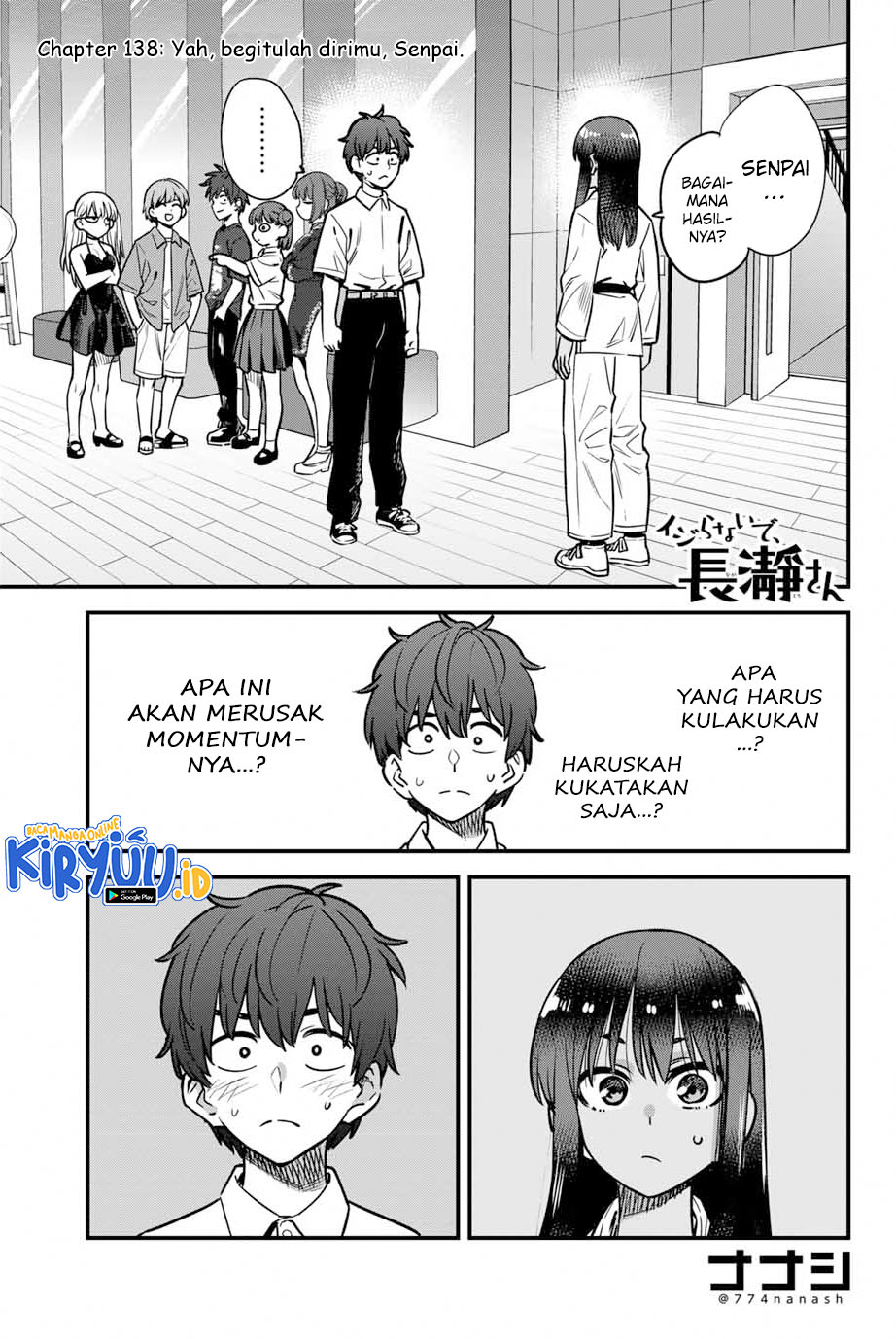 Baca Manga Ijiranaide, Nagatoro-san Chapter 138 Gambar 2