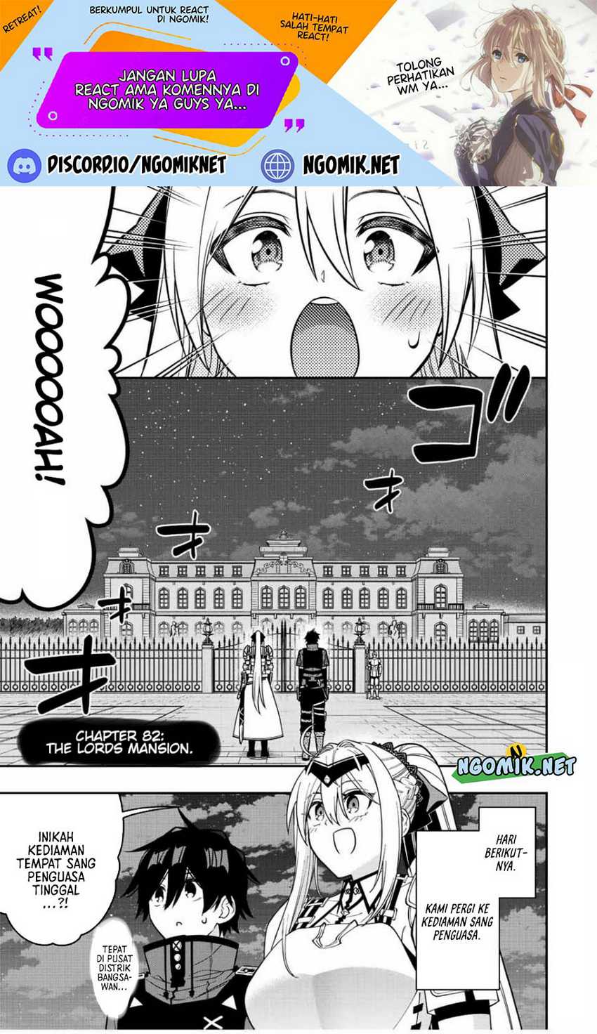 Baca Manga The Reincarnated Inferior Magic Swordsman Chapter 82 Gambar 2