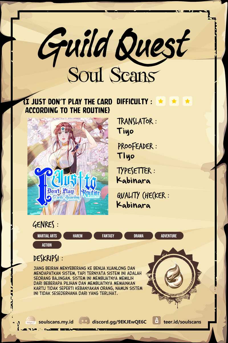 Baca Komik I Just Don’t Play the Card According to the Routine Chapter 157 Gambar 1