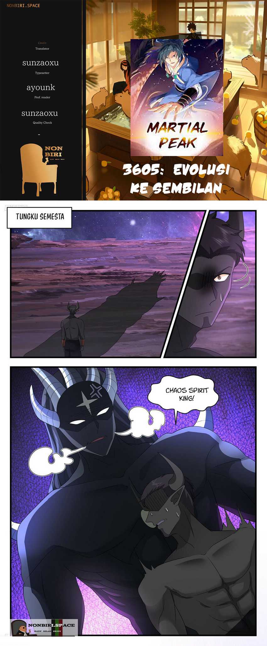 Baca Komik Martial Peak Part 2 Chapter 3605 Gambar 1