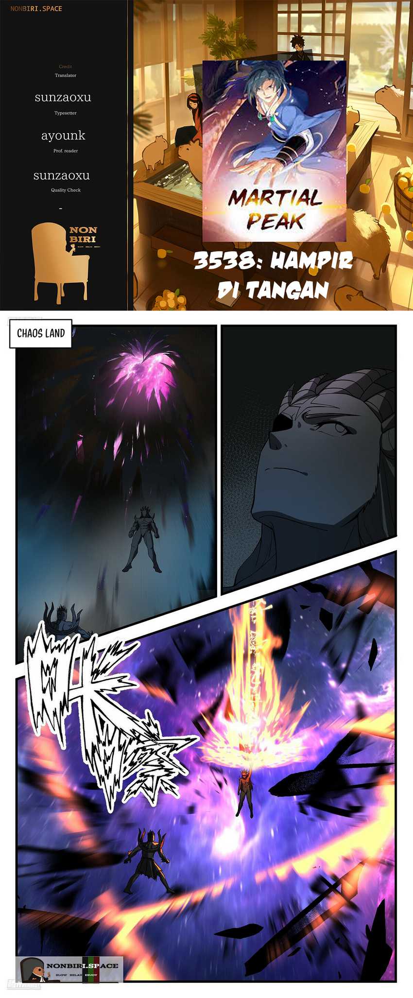 Baca Komik Martial Peak Part 2 Chapter 3538 Gambar 1