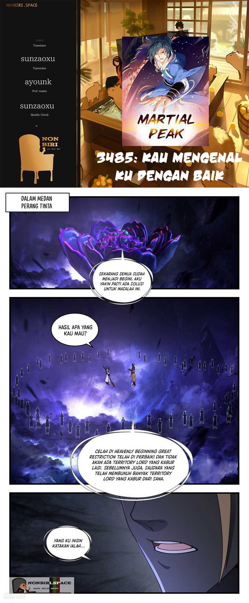 Baca Komik Martial Peak Part 2 Chapter 3485 Gambar 1