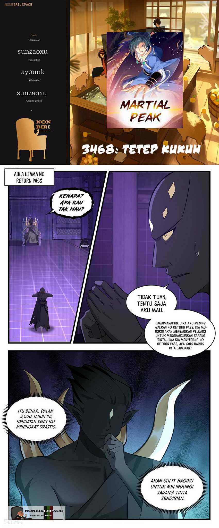 Baca Komik Martial Peak Part 2 Chapter 3468 Gambar 1