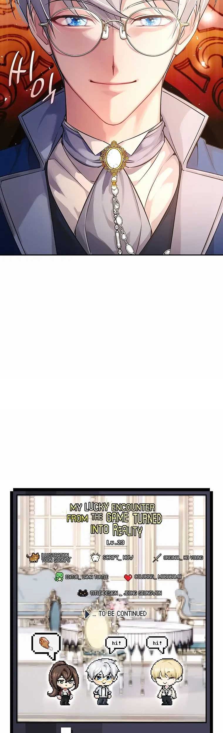 My Lucky Encounter From the Game Turned Into Reality Chapter 23 Gambar 66