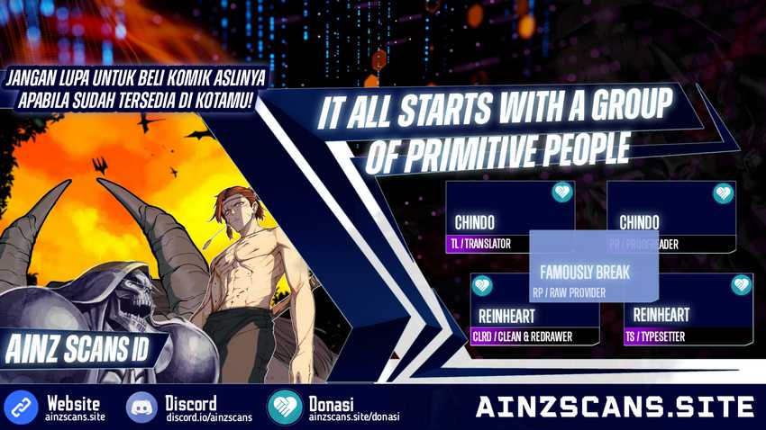 Baca Komik It All Starts With A Group Of Primitive People Chapter 57 Gambar 1