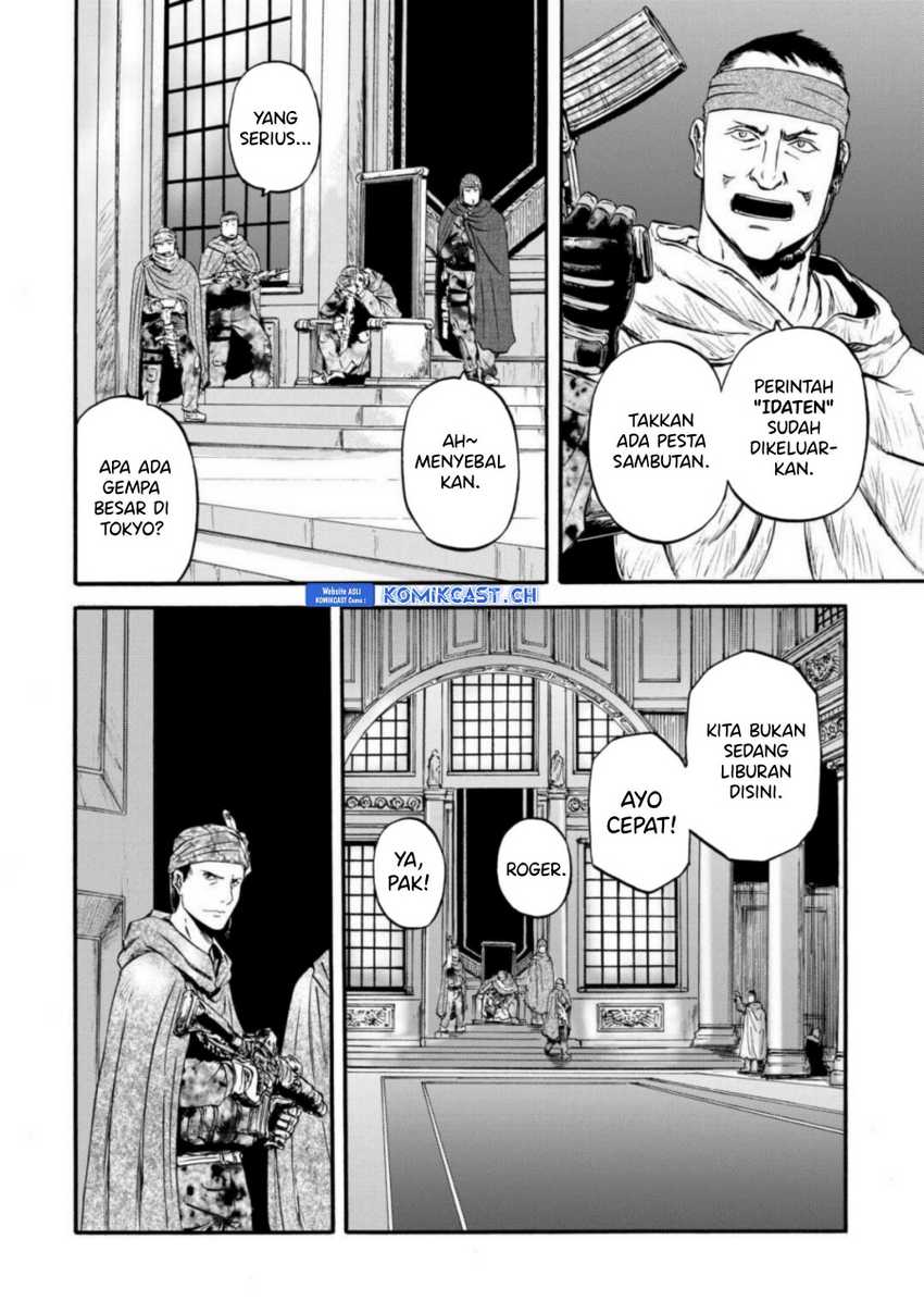 Gate – Jietai Kare no Chi nite Kaku Tatakeri Chapter 127 Gambar 12