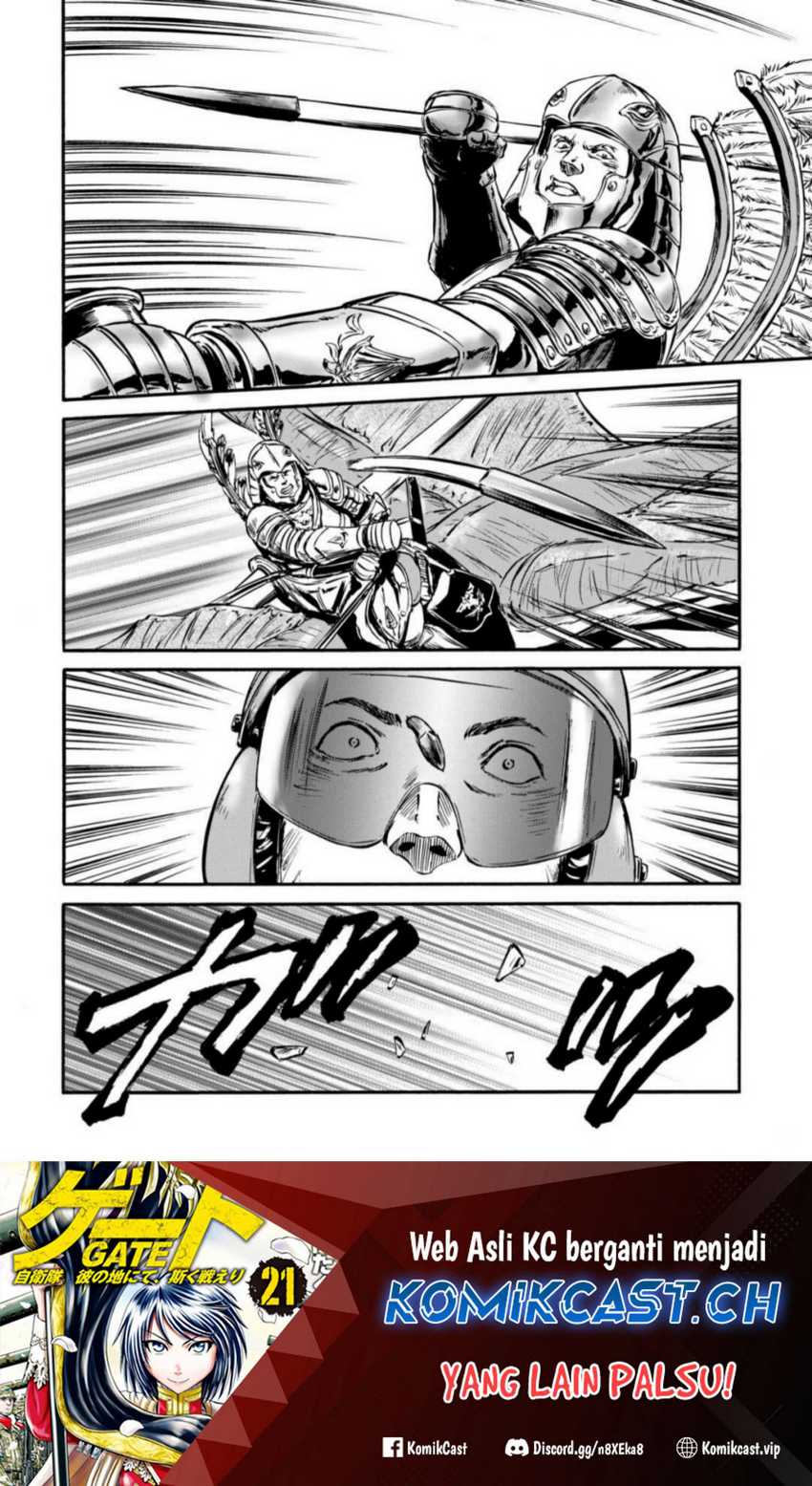 Gate – Jietai Kare no Chi nite Kaku Tatakeri Chapter 127 Gambar 32