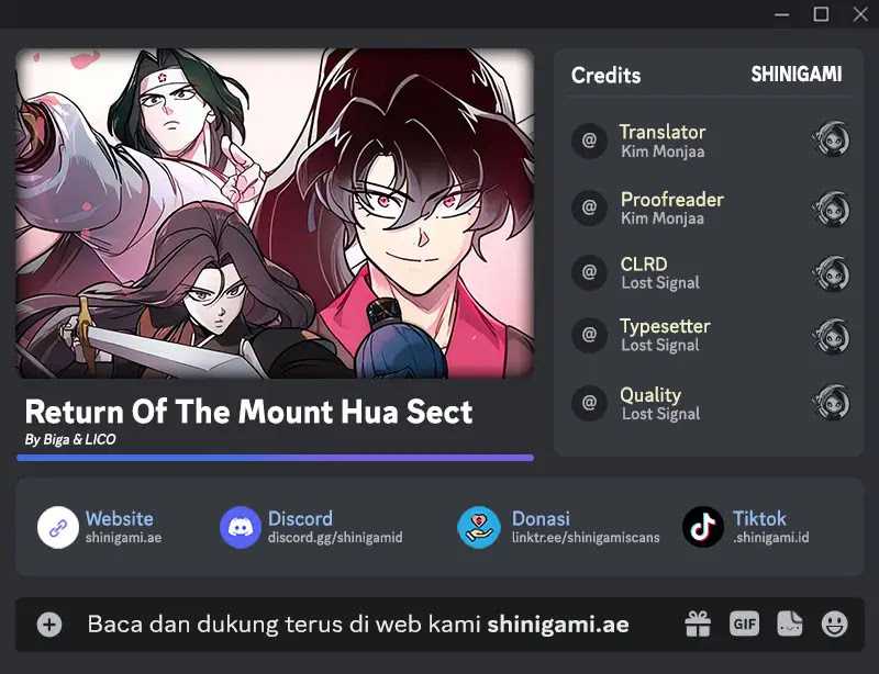 Baca Komik Return of the Flowery Mountain Sect Chapter 99 Gambar 1