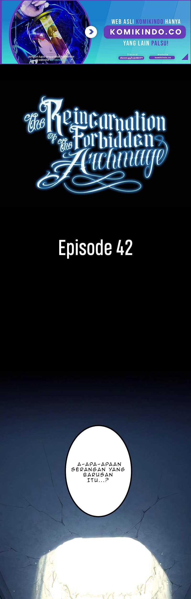 Manhwa The Reincarnation of the Forbidden Archmage Chapter 42 gambar nomor 2