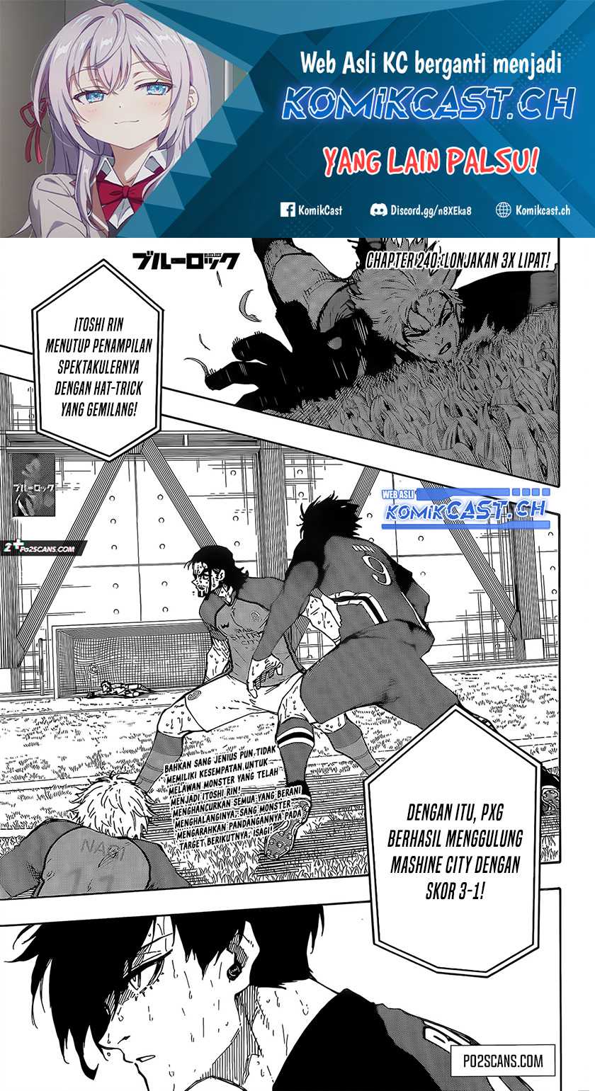 Baca Manga Blue Lock Chapter 240 Gambar 2