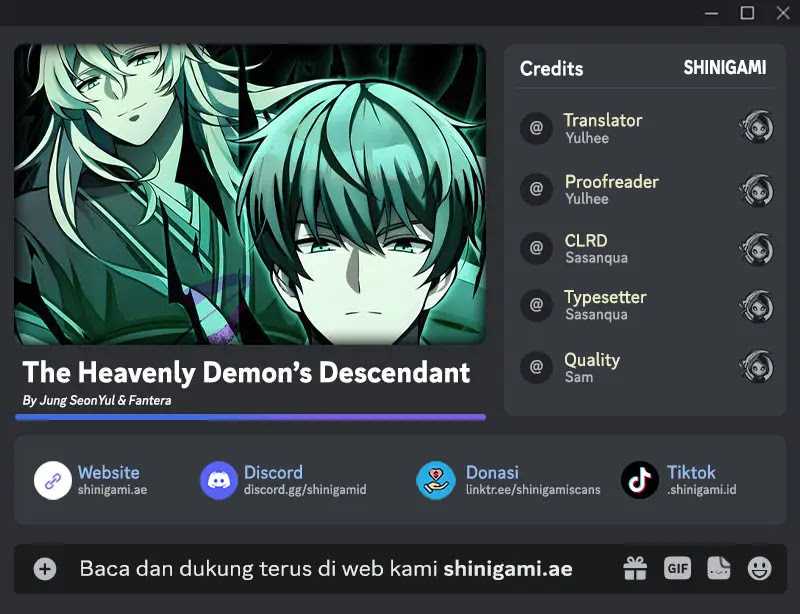 Baca Komik The Heavenly Demon’s Descendant Chapter 13 Gambar 1