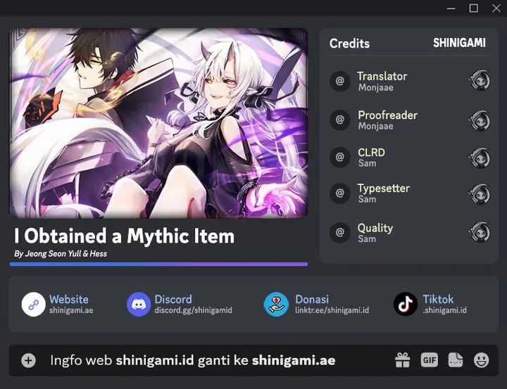 Baca Komik I Obtained a Mythic Item Chapter 82 Gambar 1