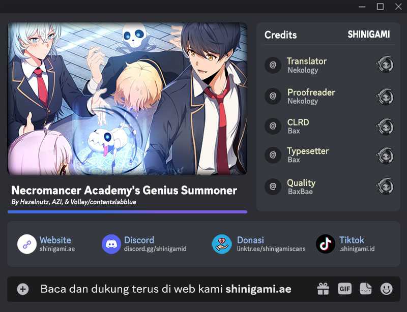 Komik Necromancer Academy’s Genius Summoner Chapter 42 gambar nomor 1