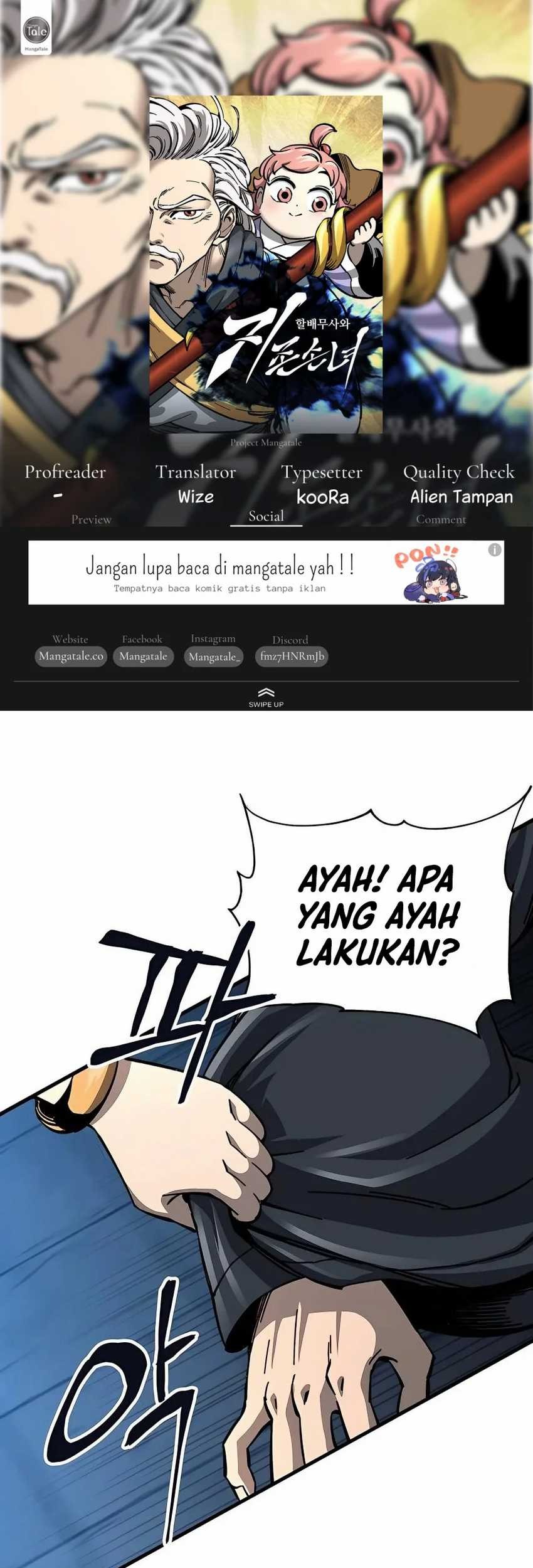 Baca Komik Warrior Grandpa and Supreme Granddaughter Chapter 13 Gambar 1