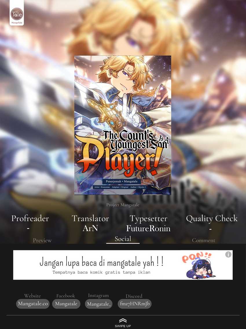 Baca Komik The Count’s Youngest Son Is A Player! Chapter 05 Gambar 1