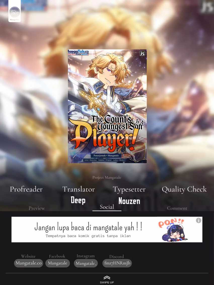 Baca Komik The Count’s Youngest Son Is A Player! Chapter 03 Gambar 1