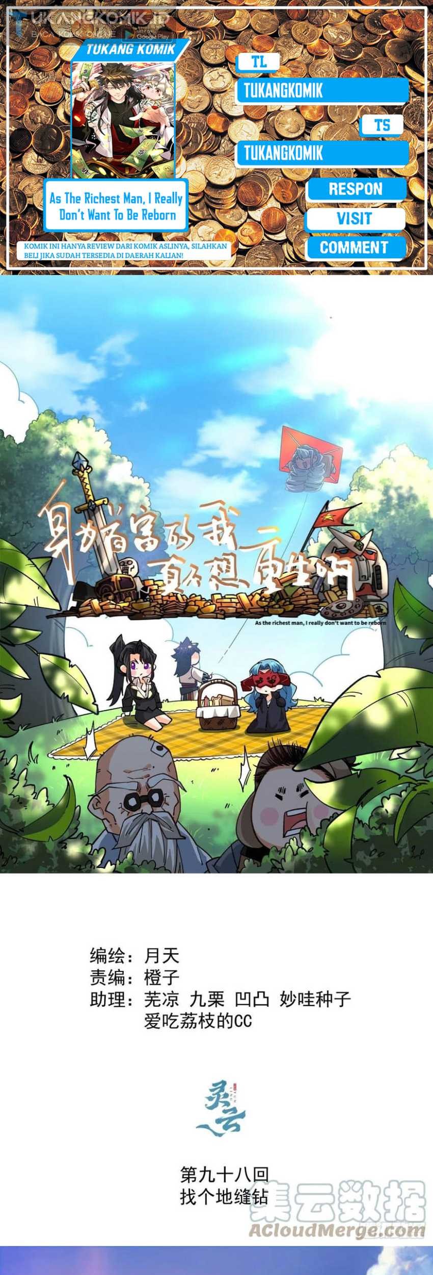 Komik As The Richest Man, I Really Don’t Want To Be Reborn Chapter 98 gambar nomor 1