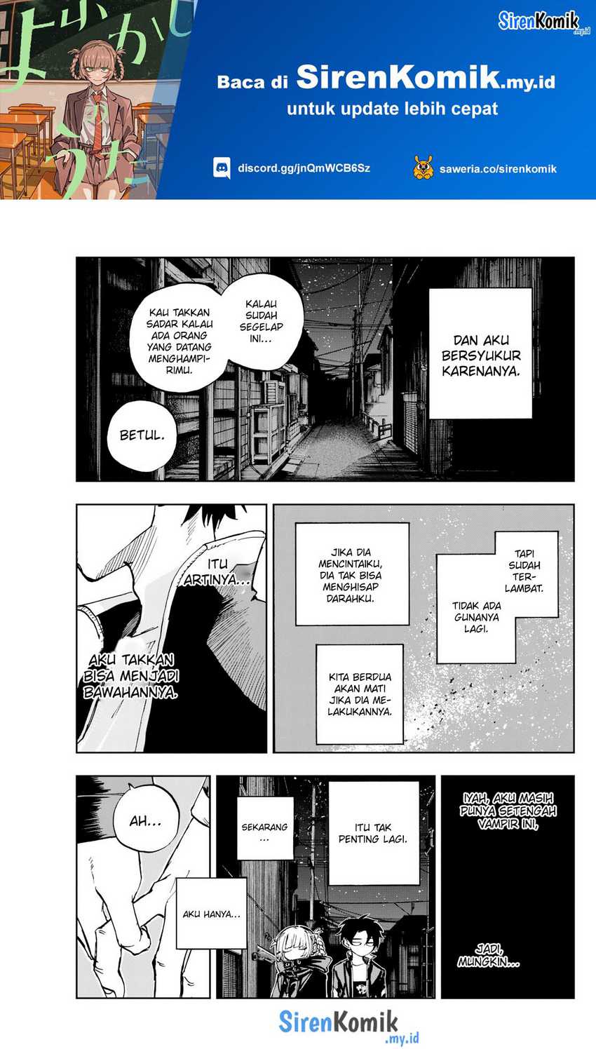 Yofukashi no Uta Chapter 188 Gambar 11
