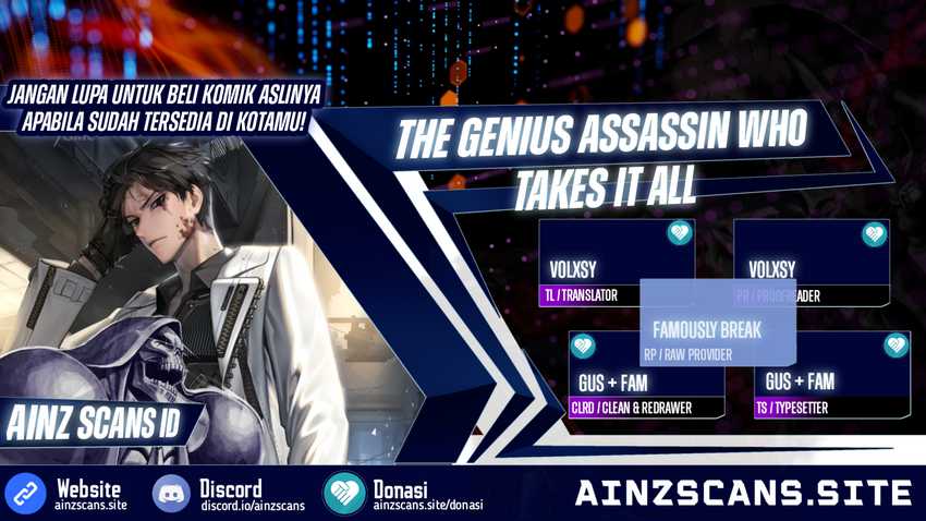 Baca Komik The Genius Assassin Who Takes it All Chapter 07 Gambar 1