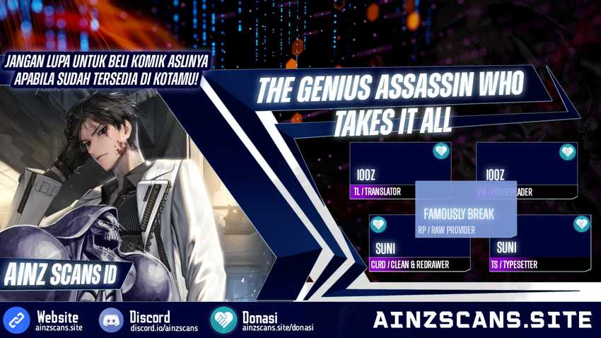 Baca Komik The Genius Assassin Who Takes it All Chapter 06 Gambar 1