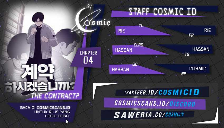 Baca Komik Would You Like to Sign The Contract? Chapter 04 Gambar 1