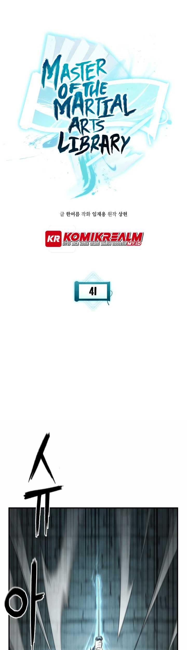 Baca Manhwa Master of the Martial Arts Library Chapter 41 Gambar 2