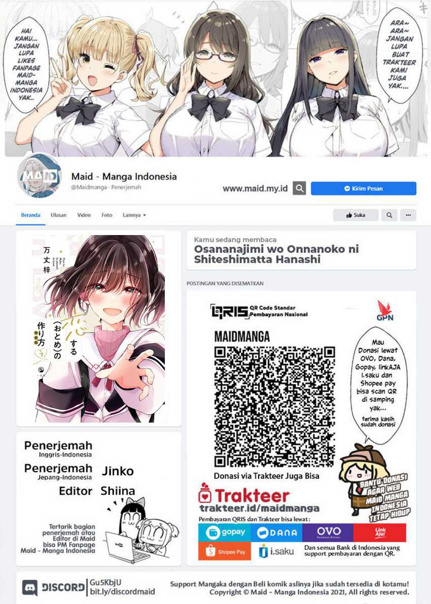 Komik Osananajimi wo Onnanoko ni Shiteshimatta Hanashi - Chapter Chapter 80 - Halaman 2