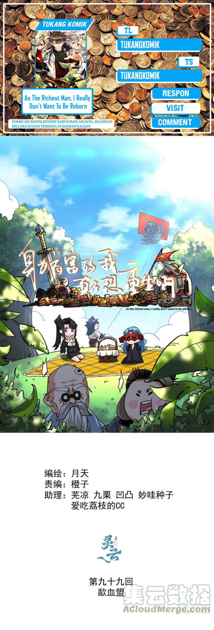 Komik As The Richest Man, I Really Don’t Want To Be Reborn Chapter 99 gambar nomor 1