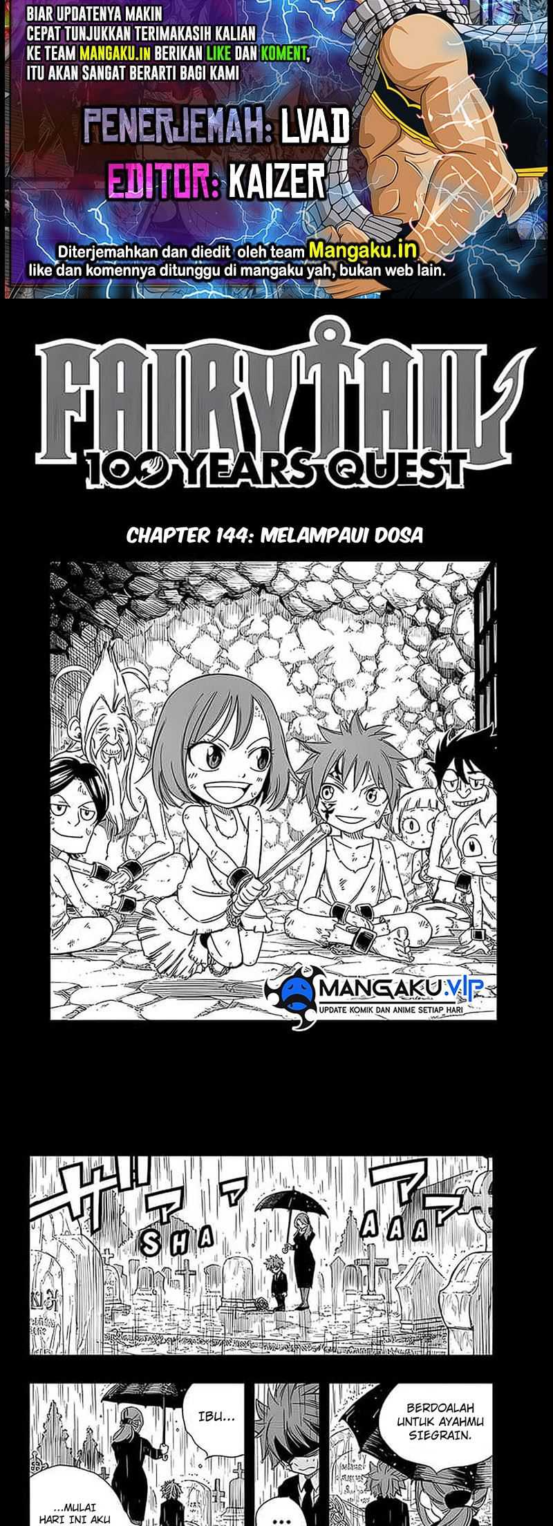 Baca Komik Fairy Tail: 100 Years Quest Chapter 144 Gambar 1