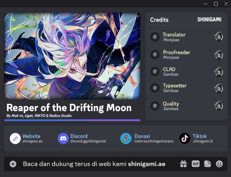 Baca Komik Grim Reaper of the Drifting Moon Chapter 64 Gambar 1