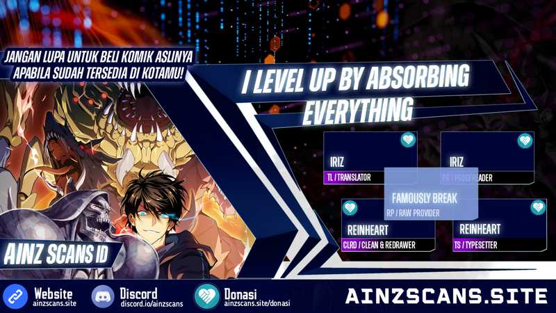 Komik I Level Up By Absorbing Everything Chapter 20 gambar nomor 1