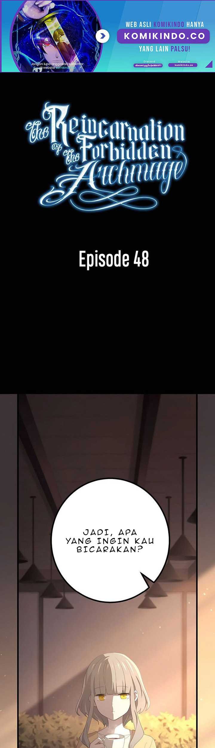 Manhwa The Reincarnation of the Forbidden Archmage Chapter 47 gambar nomor 2