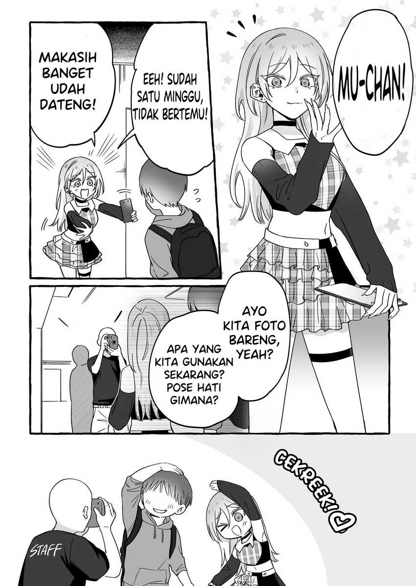 Baca Manga Damedol to Sekai ni Hitori Dake no Fan (Serialization) Chapter 14 Gambar 2