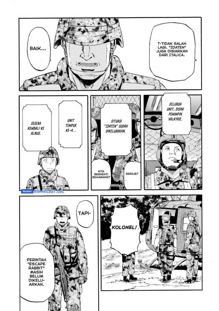 Gate – Jietai Kare no Chi nite Kaku Tatakeri Chapter 128 Gambar 30